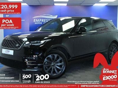 Used Land Rover Range Rover Velar SE Dynamic 180 HP (132 kW) 2019 Black SUV