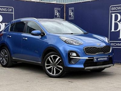 Used Kia Sportage 134 HP (98 kW) 2019 Blue SUV
