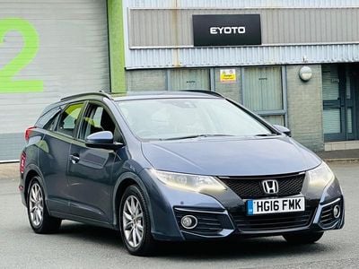 Used Honda Civic SE Plus 120 HP (88 kW) 2016 Blue Estate