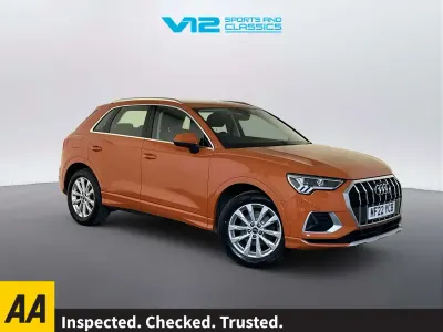 Used Audi Q3 Sport 150 HP (110 kW) 2022 Orange SUV