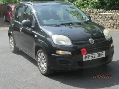 Used Fiat Panda Easy 2012 Black Hatchback