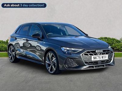 Used Audi A3 Black Edition 150 HP (110 kW) 2025 Grey Hatchback