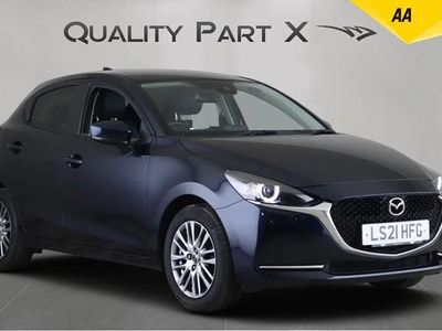 Blue Used 2021 Mazda 2 Inclusive Hatchback | £10,398 (Fair price)