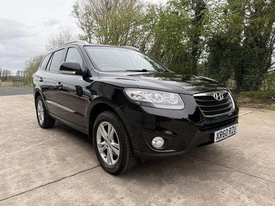 Used Hyundai Santa Fe Premium 197 HP (144 kW) 2011 Black SUV