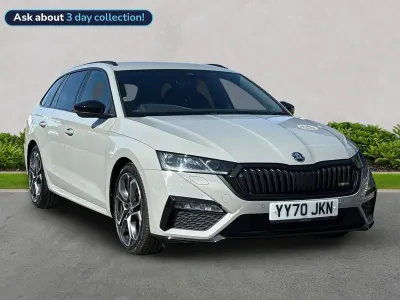Used Skoda Octavia vRS 245 HP (180 kW) 2020 Grey Estate