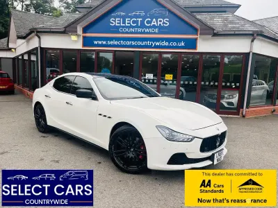 Used Maserati Ghibli 410 HP (301 kW) 2015 White Coupe