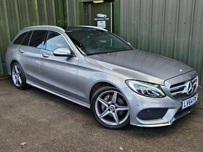 Used Mercedes C200 AMG line 184 HP (135 kW) 2014 Silver Estate