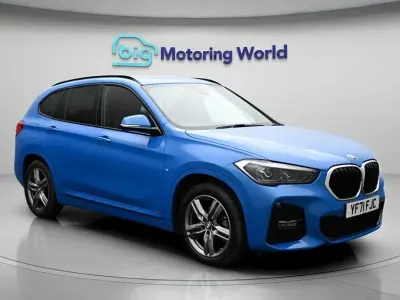 Begagnad BMW X1 M Sport 136 HK (100 kW) 2021 Blå SUV