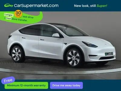 Używany Tesla Model Y Long Range AWD 378 kW (514 KM) 2022 Biały SUV