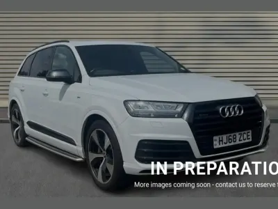 Used Audi Q7 Black Edition 286 HP (210 kW) 2018 White SUV