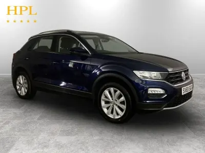 Used VW T-Roc SE 150 HP (110 kW) 2019 Blue SUV