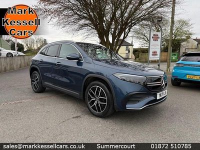 Used Mercedes EQA250 AMG Line Premium 139 kW (190 HP) 2021 Blue SUV