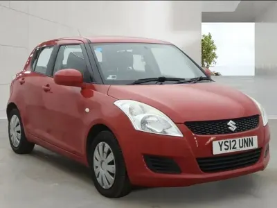 Used Suzuki Swift 94 HP (69 kW) 2012 Red Hatchback