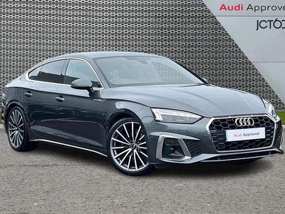 Used Audi A5 Sportback S-Line 147 HP (108 kW) 2023 Blue Hatchback