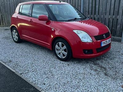 Used Suzuki Swift 2009 Red Hatchback