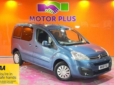 Used Citroën Berlingo Feel 100 HP (73 kW) 2018 Blue MPV