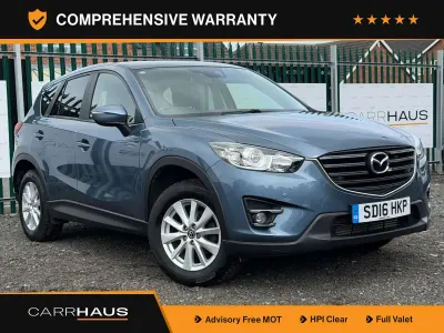 Used Mazda CX-5 175 HP (128 kW) 2016 Blue SUV