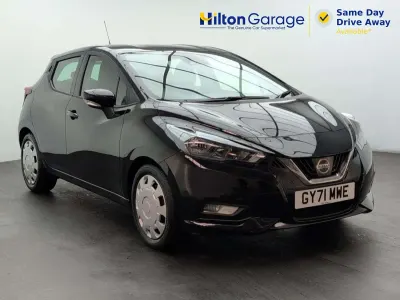 Used Nissan Micra Acenta 92 HP (67 kW) 2022 Black Hatchback
