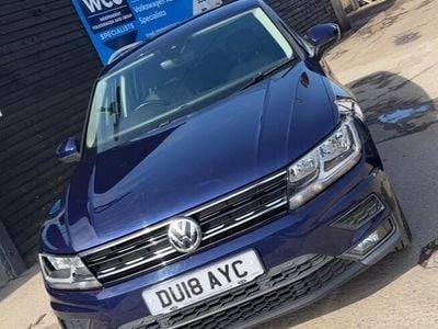 Used VW Tiguan SE 150 HP (110 kW) 2018 Blue SUV