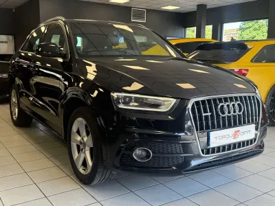 Used Audi Q3 S-Line 177 HP (130 kW) 2014 Black SUV