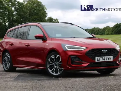 Used Ford Focus ST-Line X 125 HP (91 kW) 2025 Red Estate