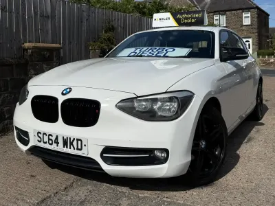 Used BMW 116 Sport Line 2014 White Hatchback