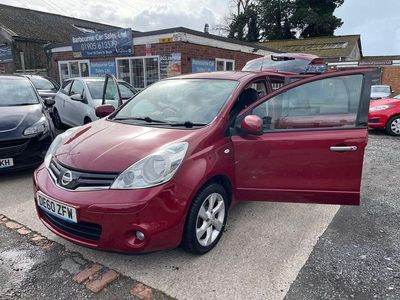 Used Nissan Note Tekna 110 HP (80 kW) 2010 Red Hatchback