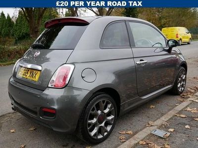 Used Fiat 500 S 69 HP (50 kW) 2015 Grey Hatchback