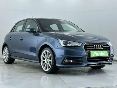 Used Audi A1 Sportback S-Line 150 HP (110 kW) 2016 Blue Hatchback