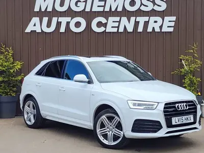 Second-hand Audi Q3 S-line plus 184 CP (135 kW) 2015 Alb SUV