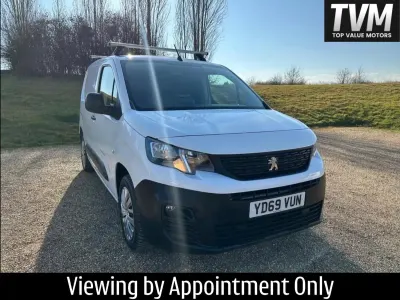 Used Peugeot Partner S 2019 White MPV