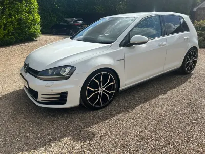 Used VW Golf VII GTD 2016 White Hatchback