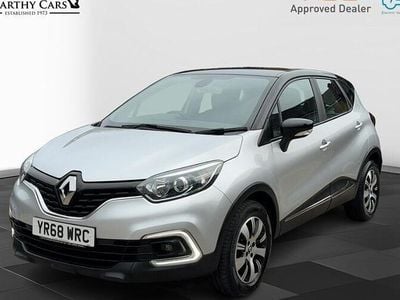 Silver/black Used 2018 Renault Captur Play SUV | £8,295 (Fair price)