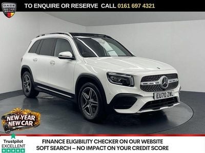 White Used 2020 Mercedes GLB220 AMG line SUV | £25,940 (Expensive)