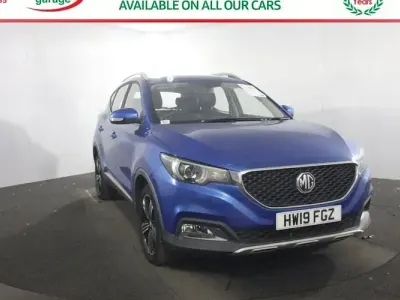 Used MG ZS Exclusive 106 HP (77 kW) 2019 Blue SUV