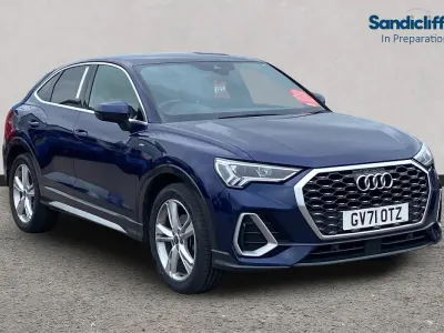 Used Audi Q3 S-Line 150 HP (110 kW) 2023 Blue SUV