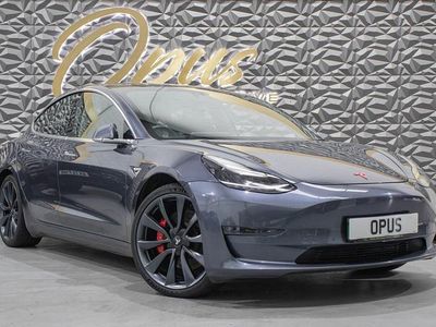 Grey Used 2020 Tesla Model 3 Performance Sedan | £16,995 (Fair price)