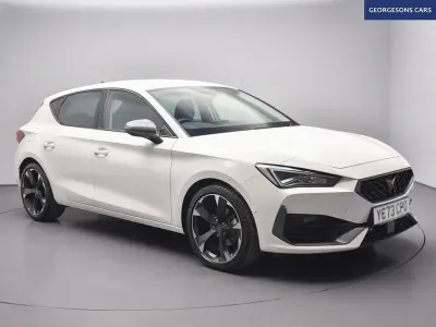 Used Cupra Leon 150 HP (110 kW) 2023 White Hatchback