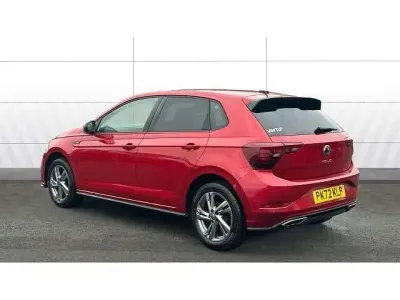 Used VW Polo R-line 95 HP (69 kW) 2022 Red Hatchback