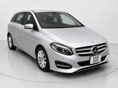 Used Mercedes B180 SE 122 HP (89 kW) 2015 Silver Hatchback