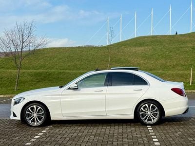 White Used 2017 Mercedes C200 Premium Sedan | £10,490 (Super price)