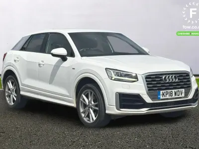 Used Audi Q2 S-Line 116 HP (85 kW) 2018 White SUV
