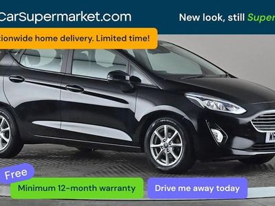 Used Ford Fiesta Zetec 101 HP (74 kW) 2019 Black Hatchback