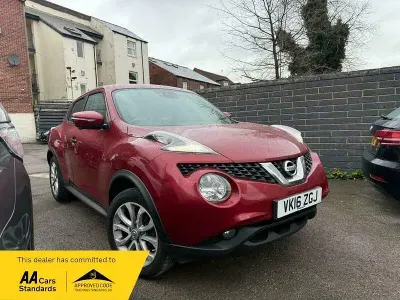 Used Nissan Juke Tekna 110 HP (80 kW) 2016 Red SUV
