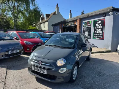 Używany Fiat 500 Pop 69 KM (50 kW) 2019 Szary Hatchback