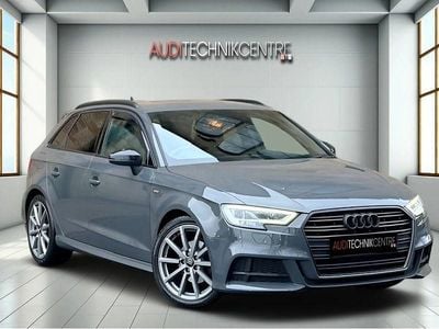 Nano grey metallic Used 2019 Audi A3 Black Edition Hatchback | £16,299 (Fair price)
