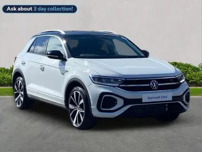 New VW T-Roc Cabriolet R-line 147 HP (108 kW) 2026 White SUV