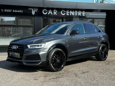 Used Audi Q3 Black Edition 184 HP (135 kW) 2018 Grey SUV