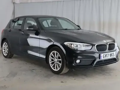 Begagnad BMW 116 Comfort Edition 116 HK (85 kW) 2017 Svart Halvkombi