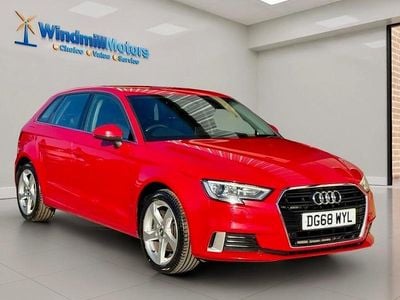 Used Audi A3 Sportback Sport 150 HP (110 kW) 2018 Red Hatchback